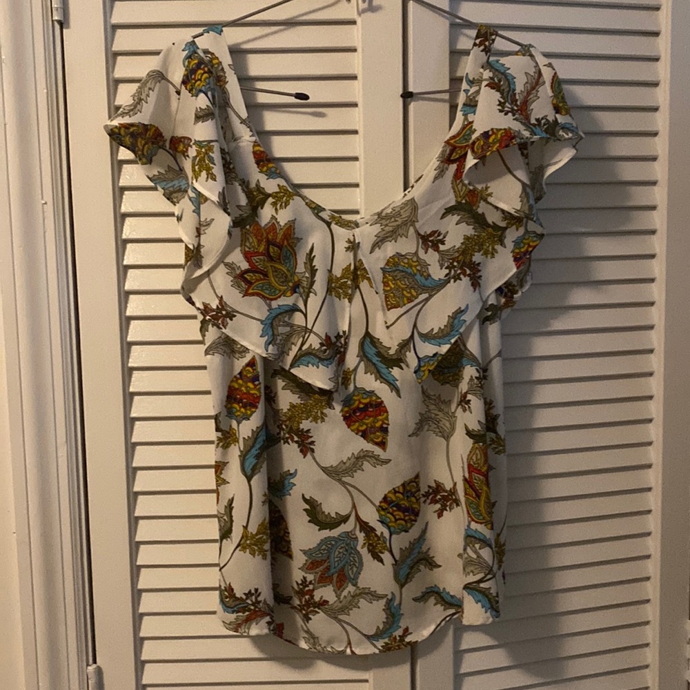 NY&C company floral top, sz L